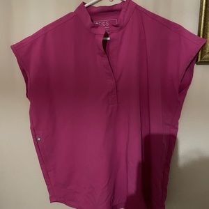Rafaela Oversized Scrub Top Pink